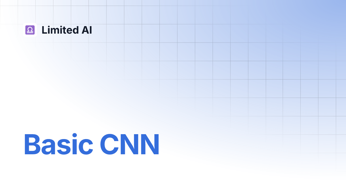 Basic cnn limited ai